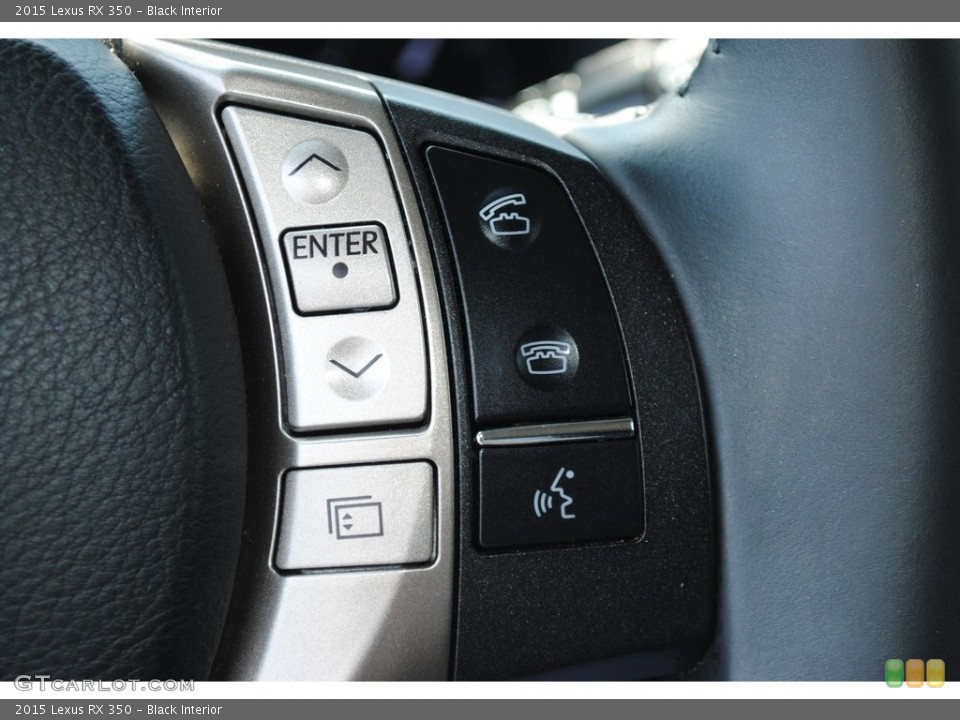 Black Interior Steering Wheel for the 2015 Lexus RX 350 #144251037