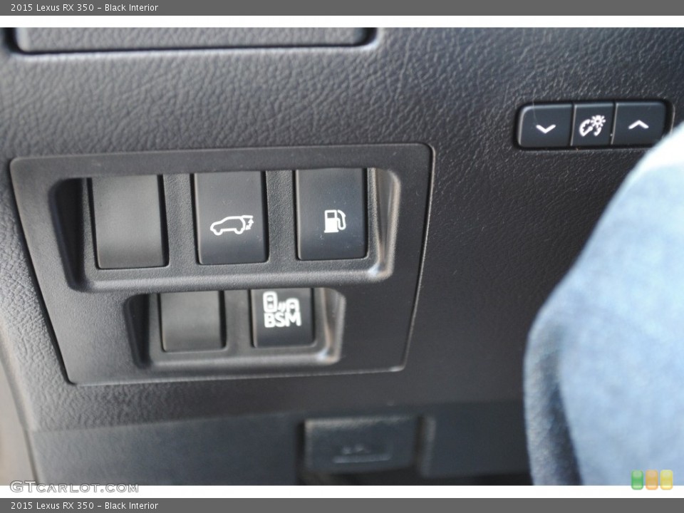 Black Interior Controls for the 2015 Lexus RX 350 #144251055