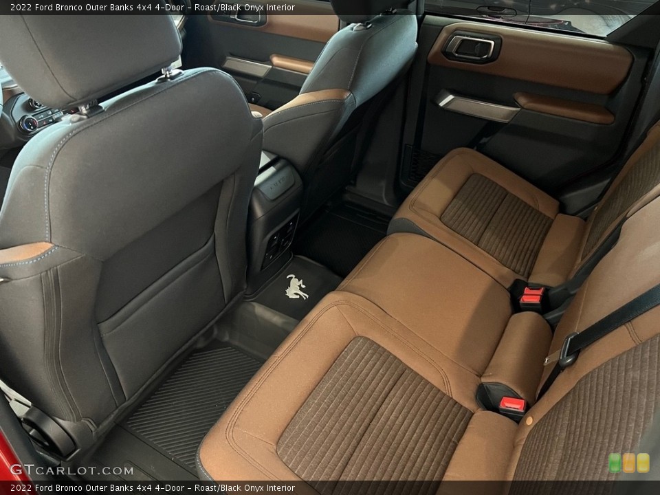 Roast/Black Onyx Interior Rear Seat for the 2022 Ford Bronco Outer Banks 4x4 4-Door #144256648