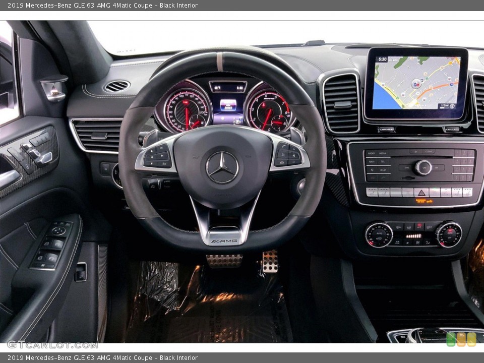 Black Interior Dashboard for the 2019 Mercedes-Benz GLE 63 AMG 4Matic Coupe #144257036