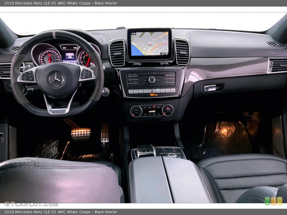 Black Interior Dashboard for the 2019 Mercedes-Benz GLE 63 AMG 4Matic Coupe #144257239