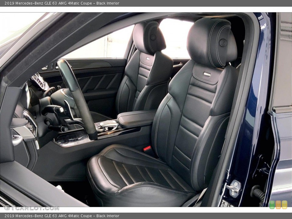 Black Interior Front Seat for the 2019 Mercedes-Benz GLE 63 AMG 4Matic Coupe #144257287