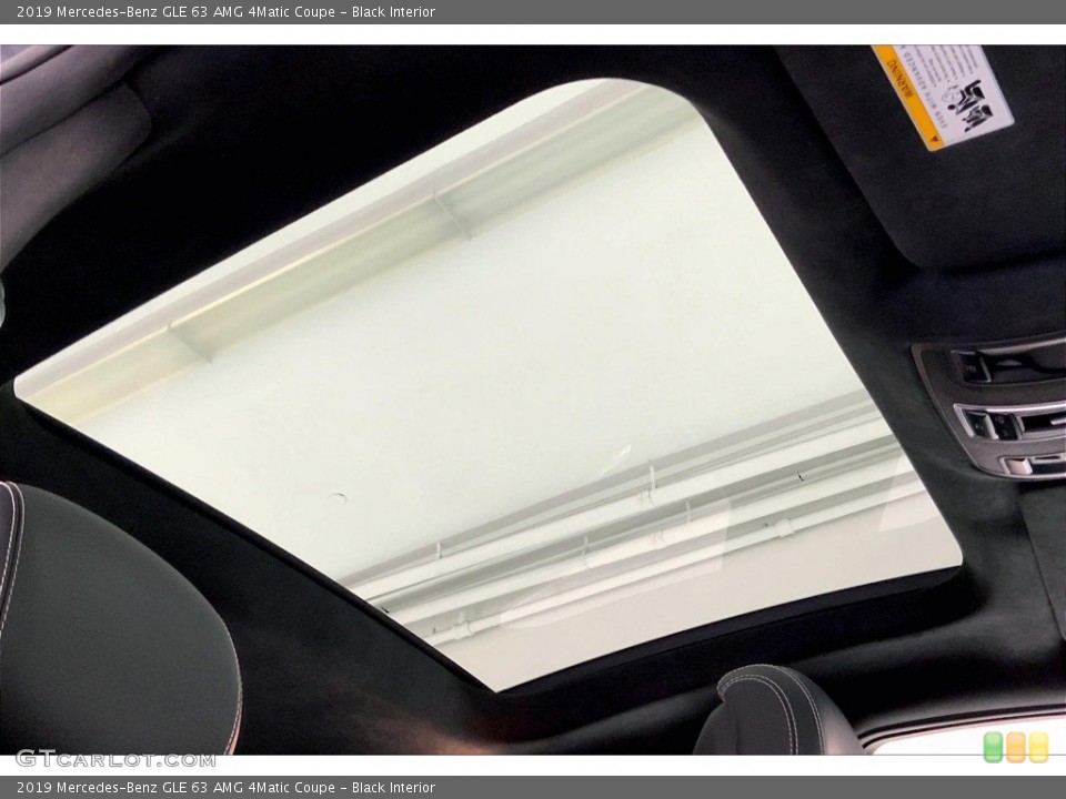 Black Interior Sunroof for the 2019 Mercedes-Benz GLE 63 AMG 4Matic Coupe #144257410