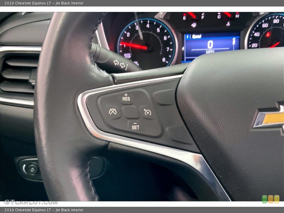 Jet Black Interior Steering Wheel for the 2019 Chevrolet Equinox LT #144258031