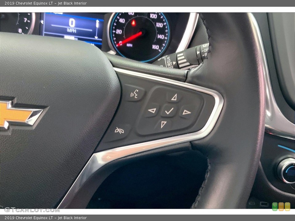 Jet Black Interior Steering Wheel for the 2019 Chevrolet Equinox LT #144258052