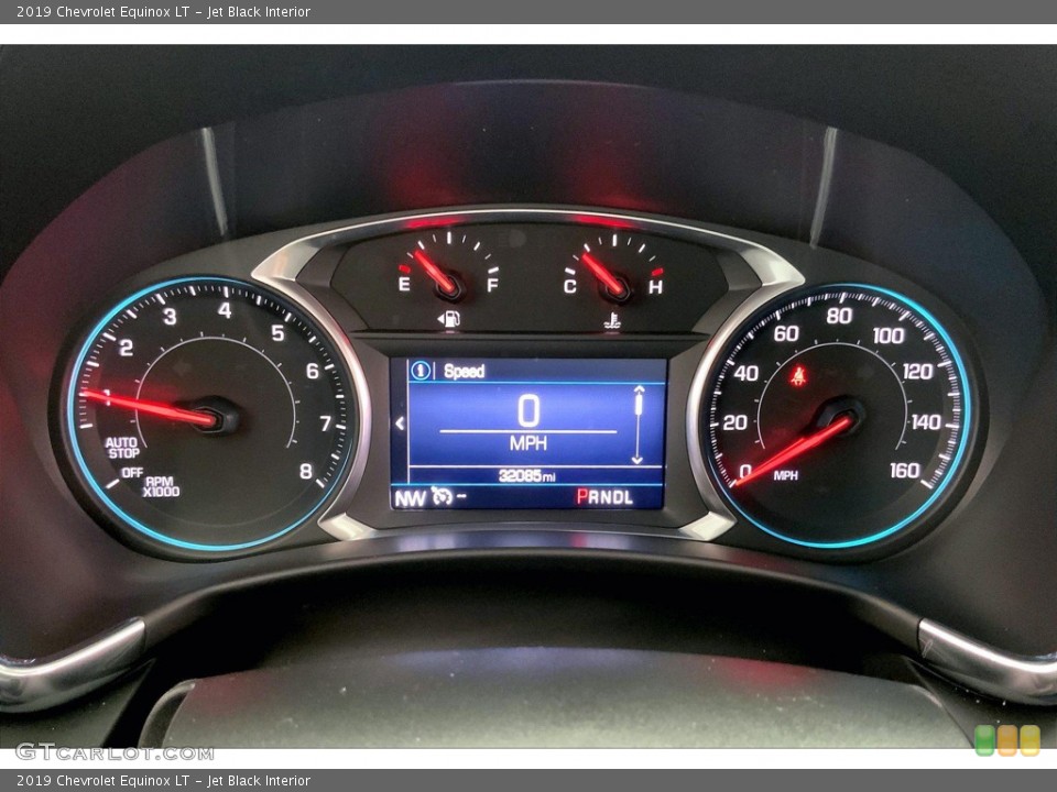 Jet Black Interior Gauges for the 2019 Chevrolet Equinox LT #144258073