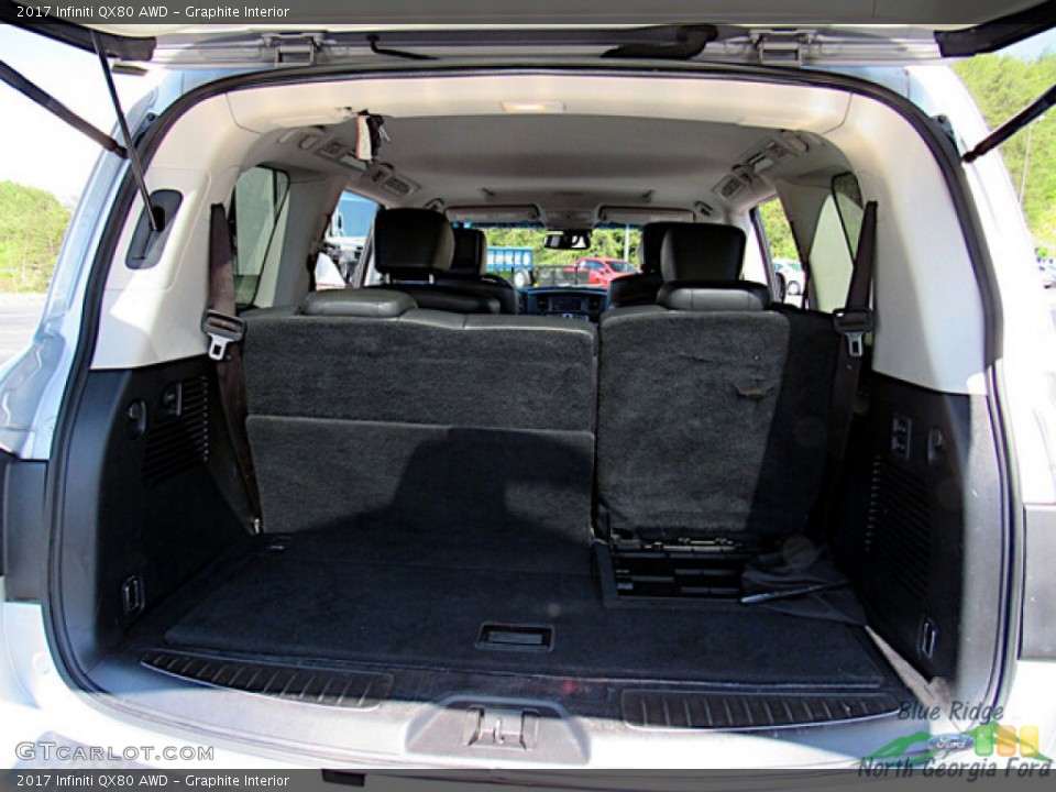 Graphite Interior Trunk for the 2017 Infiniti QX80 AWD #144258106