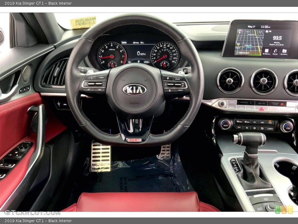 Black Interior Dashboard for the 2019 Kia Stinger GT1 #144258391