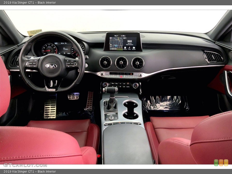Black Interior Dashboard for the 2019 Kia Stinger GT1 #144258604