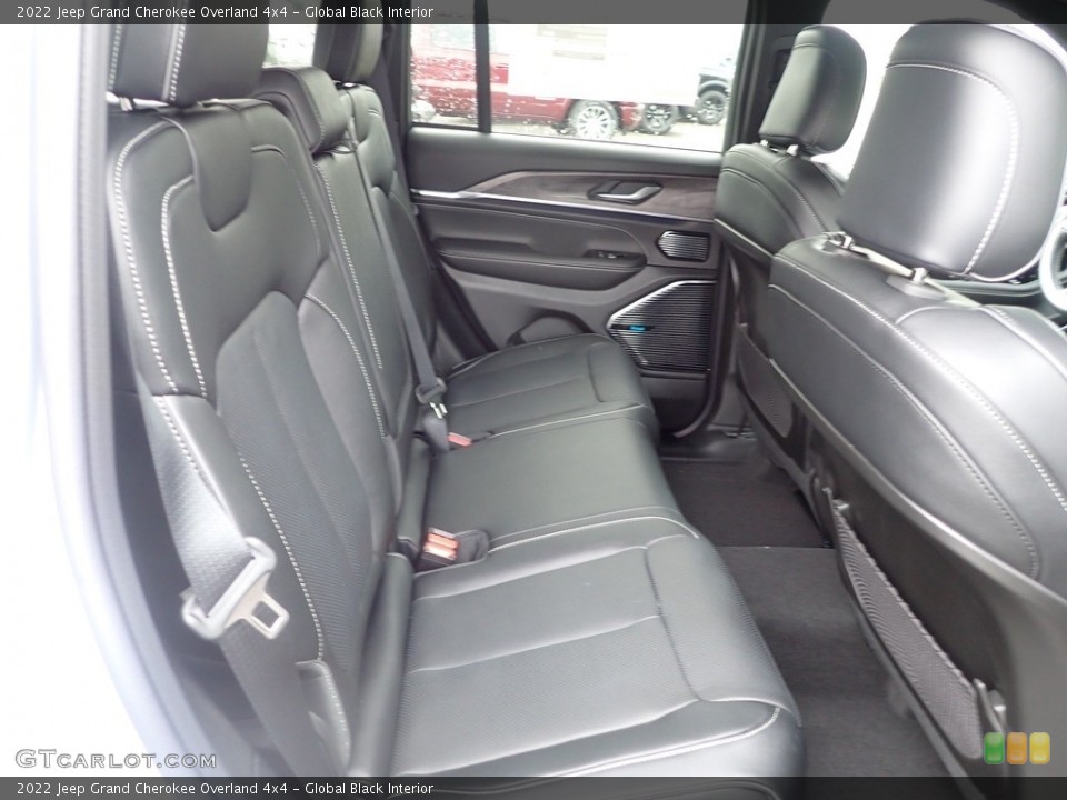 Global Black Interior Rear Seat for the 2022 Jeep Grand Cherokee Overland 4x4 #144260161