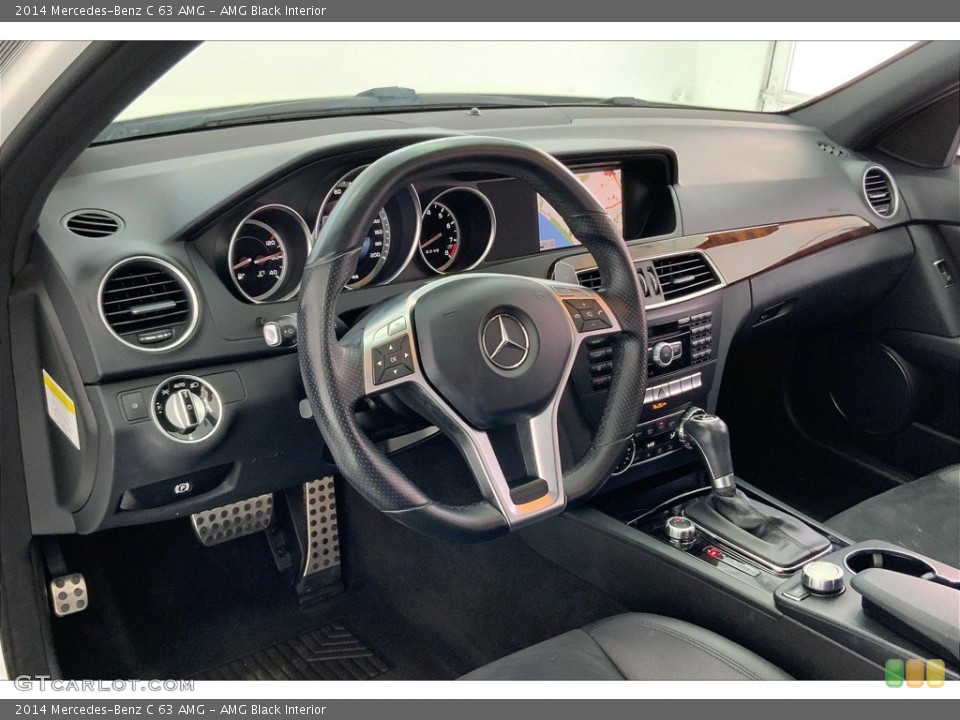 AMG Black Interior Dashboard for the 2014 Mercedes-Benz C 63 AMG #144261298