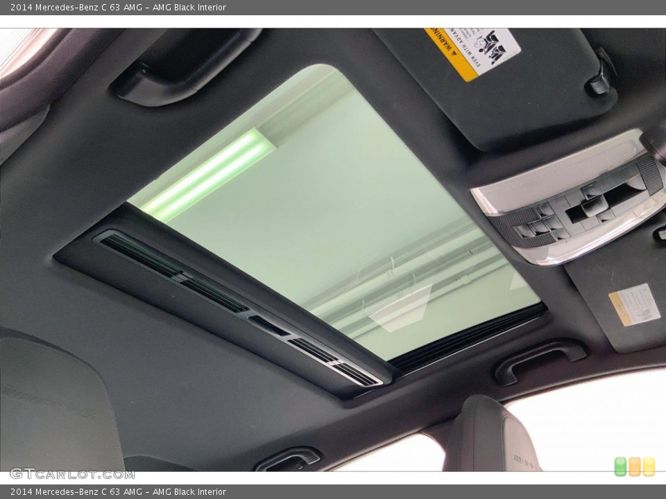 AMG Black Interior Sunroof for the 2014 Mercedes-Benz C 63 AMG #144261538