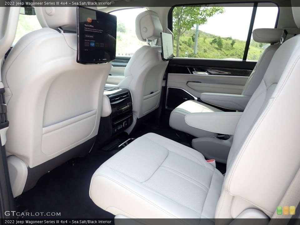 Sea Salt/Black Interior Rear Seat for the 2022 Jeep Wagoneer Series III 4x4 #144261583