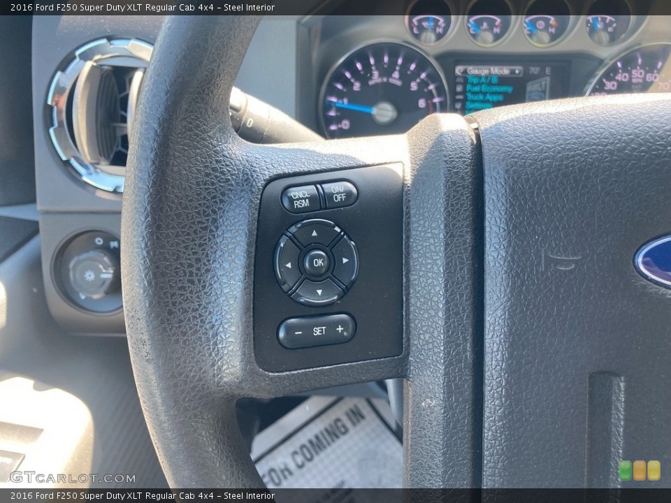 Steel Interior Steering Wheel for the 2016 Ford F250 Super Duty XLT Regular Cab 4x4 #144262906