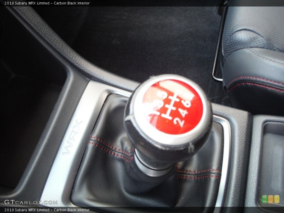 Carbon Black Interior Transmission for the 2019 Subaru WRX Limited #144265201