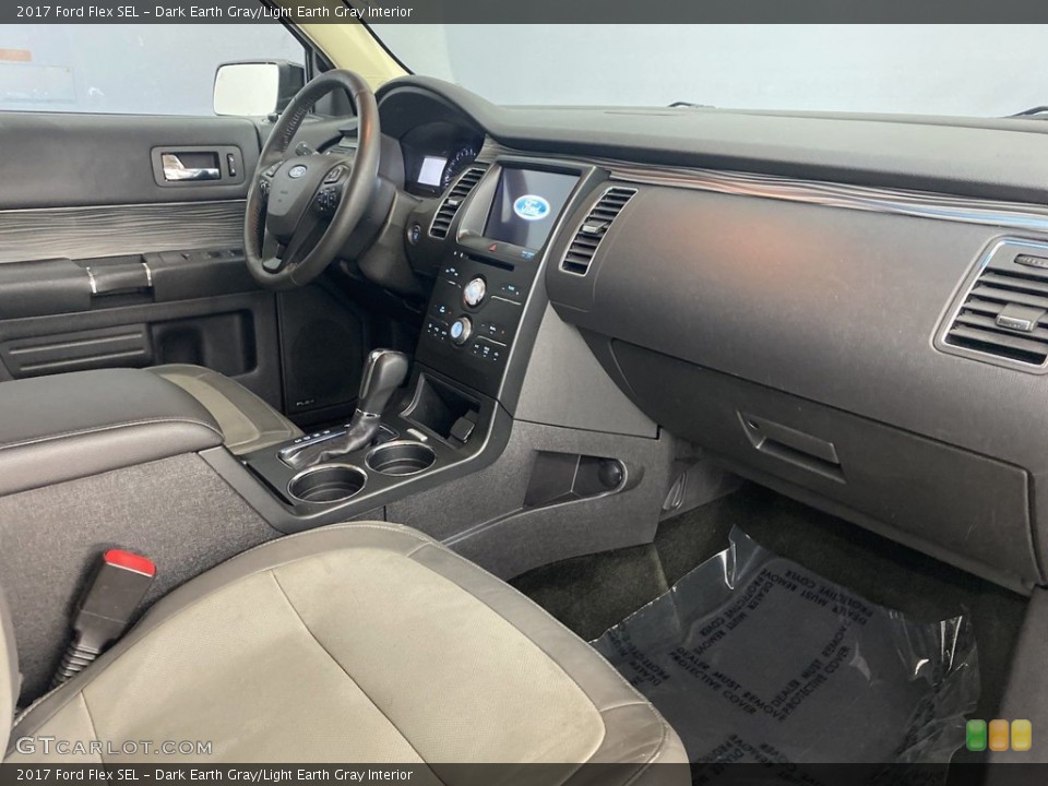 Dark Earth Gray/Light Earth Gray Interior Dashboard for the 2017 Ford Flex SEL #144268147
