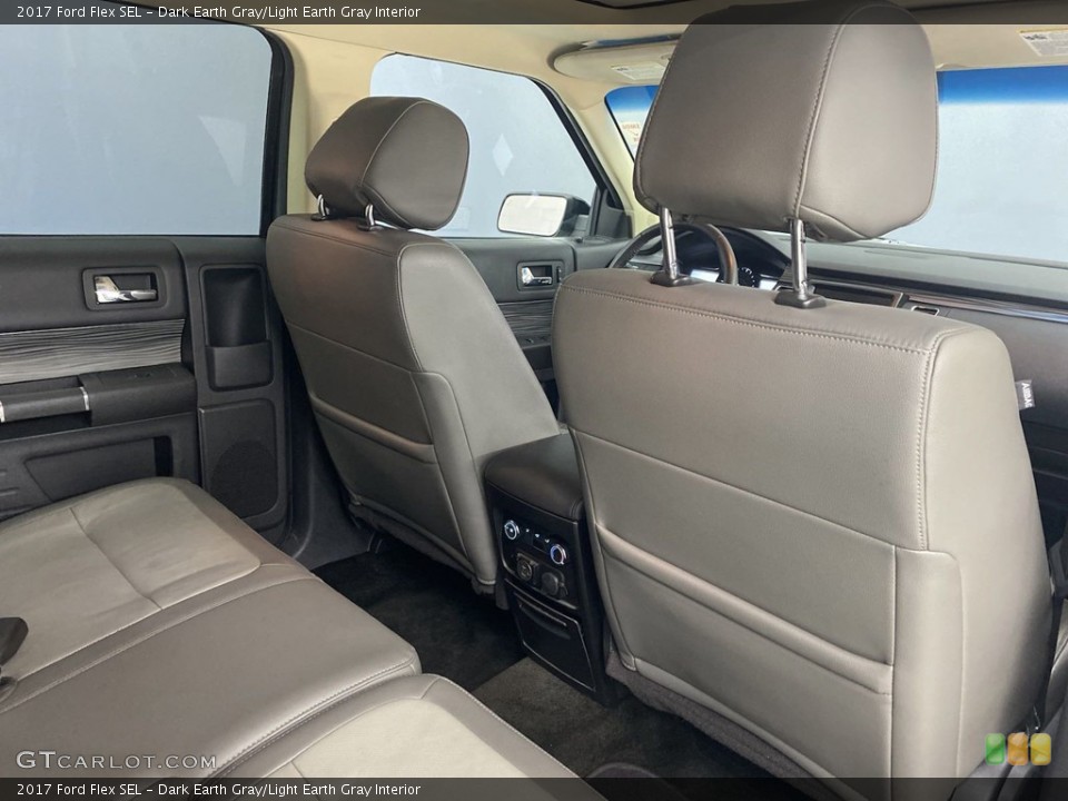 Dark Earth Gray/Light Earth Gray Interior Rear Seat for the 2017 Ford Flex SEL #144268174