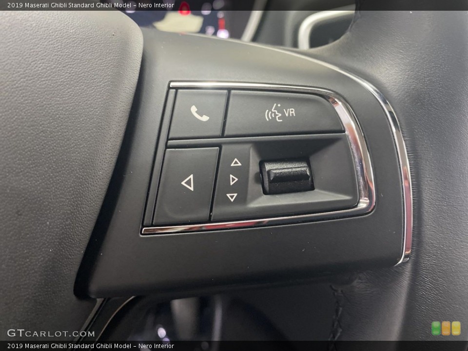 Nero Interior Steering Wheel for the 2019 Maserati Ghibli  #144269884