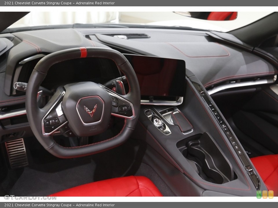 Adrenaline Red Interior Photo for the 2021 Chevrolet Corvette Stingray Coupe #144272521