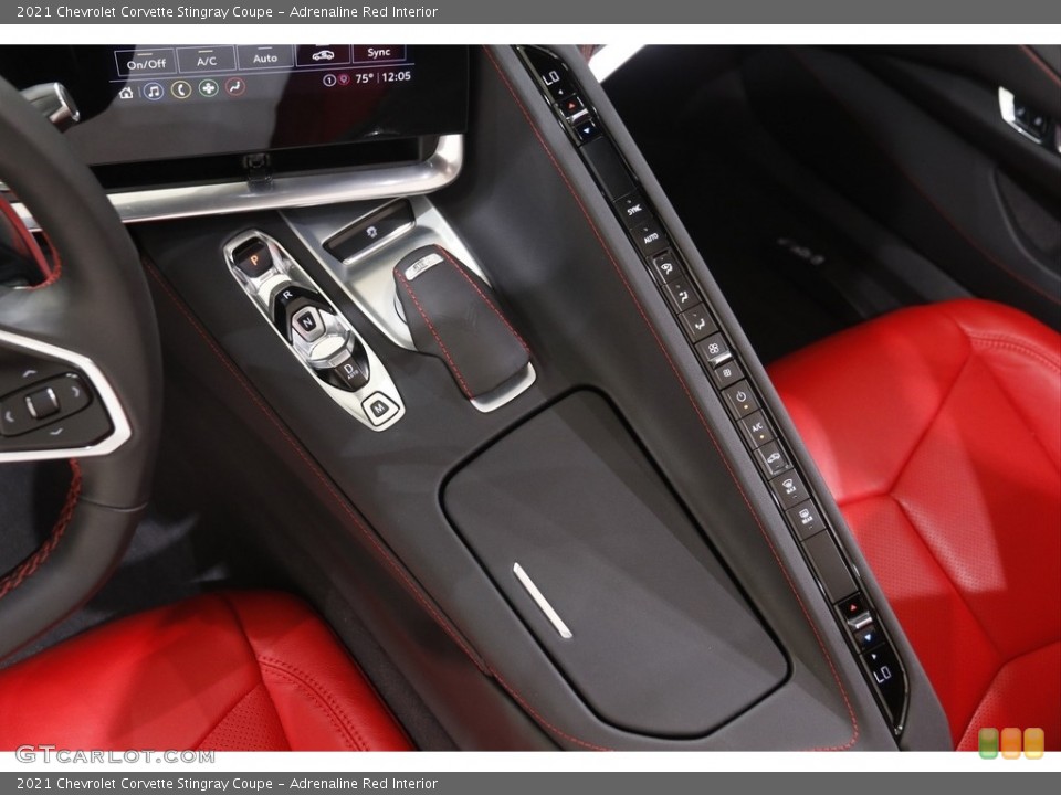 Adrenaline Red Interior Controls for the 2021 Chevrolet Corvette Stingray Coupe #144272545