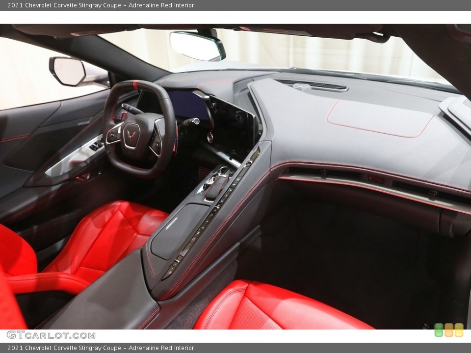 Adrenaline Red Interior Dashboard for the 2021 Chevrolet Corvette Stingray Coupe #144272551