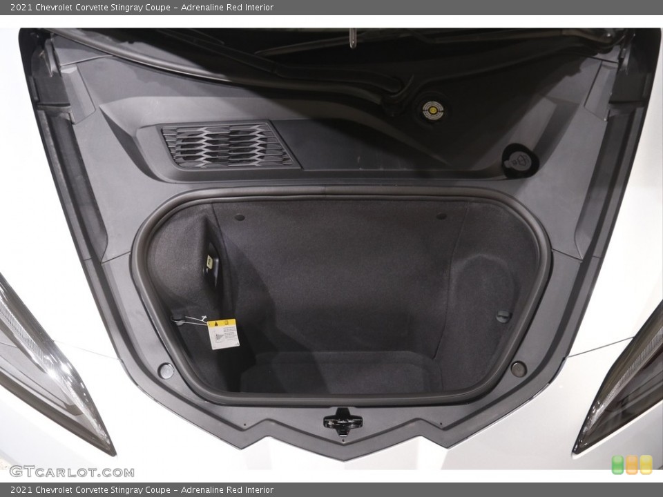 Adrenaline Red Interior Trunk for the 2021 Chevrolet Corvette Stingray Coupe #144272563