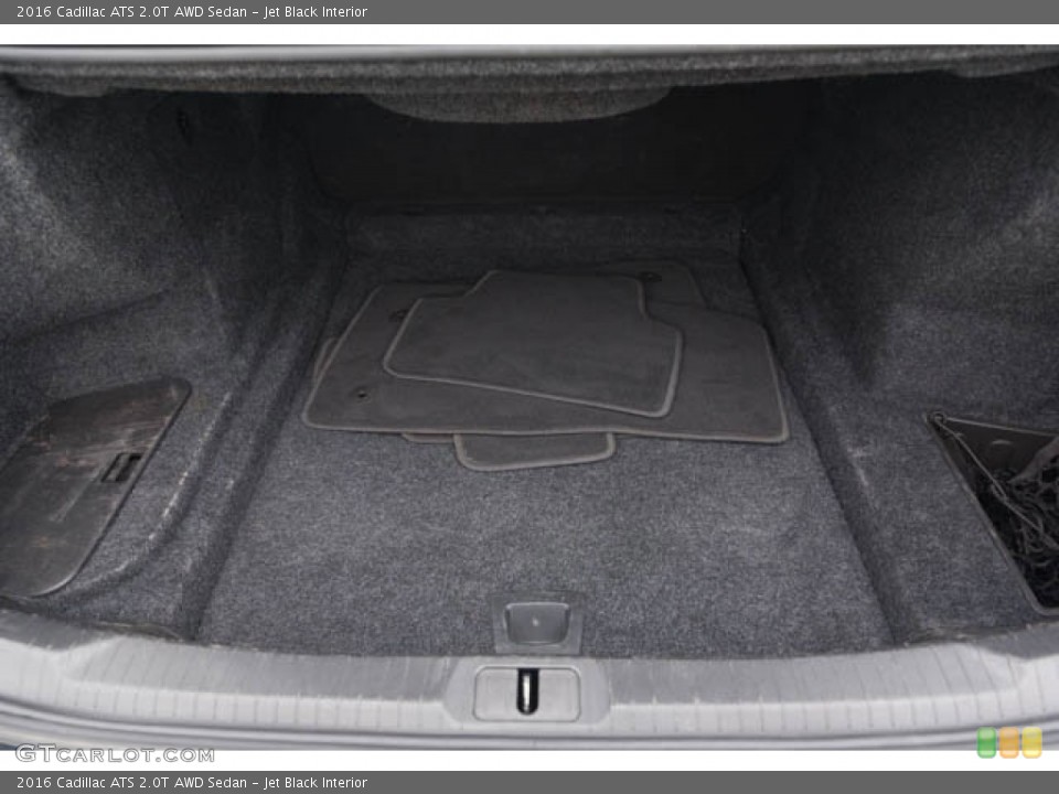 Jet Black Interior Trunk for the 2016 Cadillac ATS 2.0T AWD Sedan #144274645