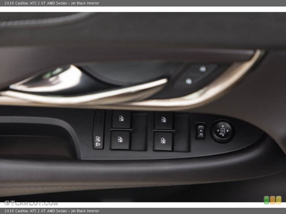 Jet Black Interior Door Panel for the 2016 Cadillac ATS 2.0T AWD Sedan #144274762
