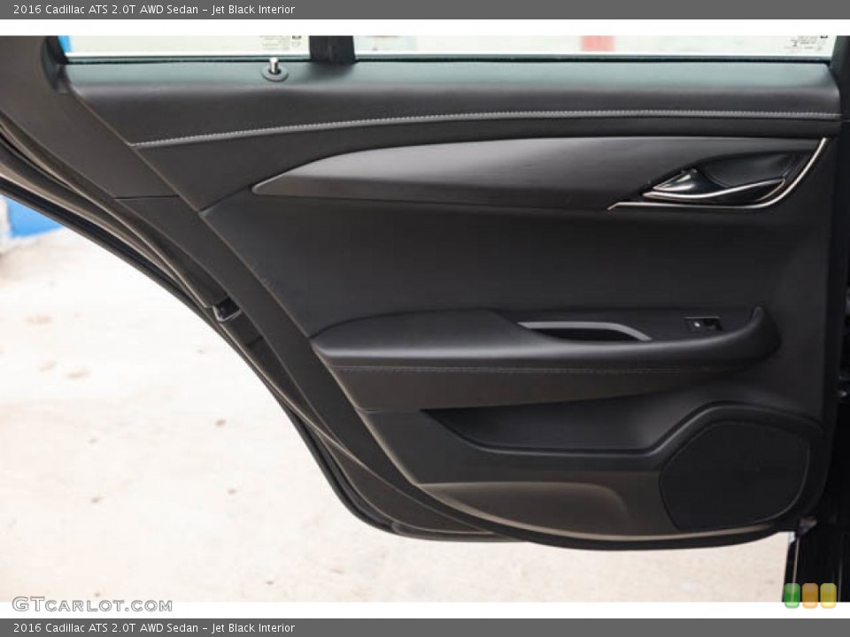 Jet Black Interior Door Panel for the 2016 Cadillac ATS 2.0T AWD Sedan #144274777