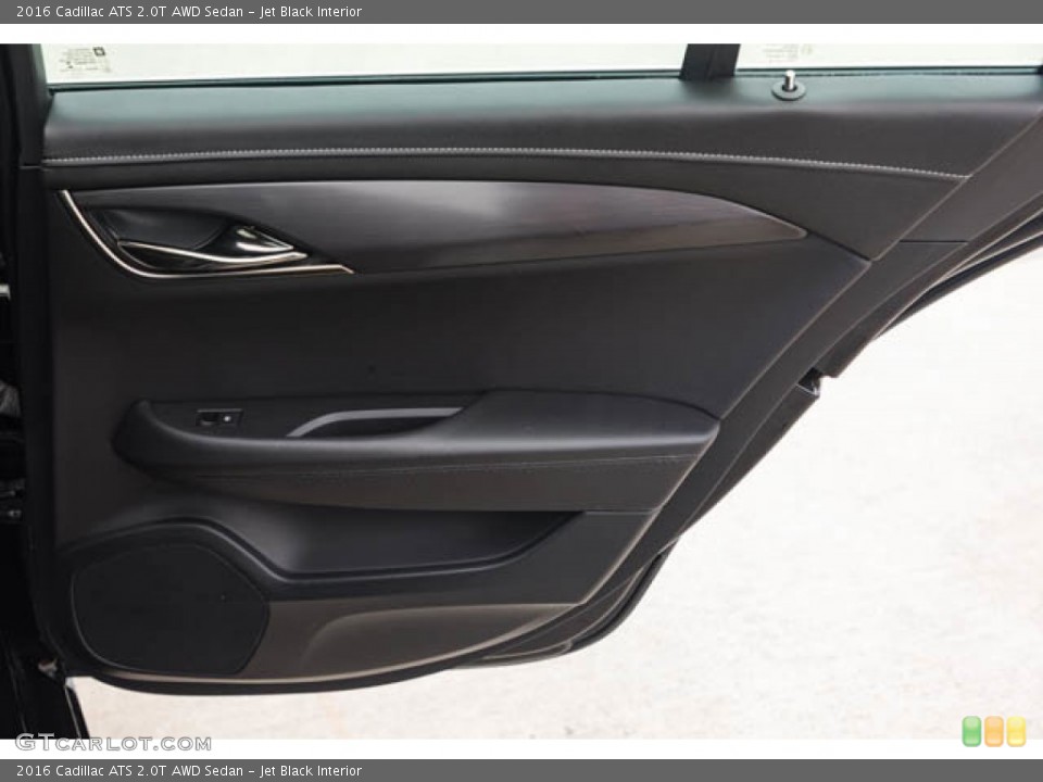 Jet Black Interior Door Panel for the 2016 Cadillac ATS 2.0T AWD Sedan #144274792