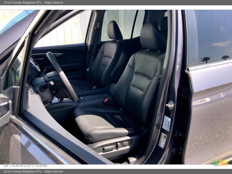 Black Interior Front Seat for the 2019 Honda Ridgeline RTL #144278437