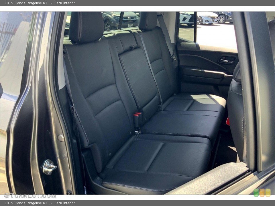 Black Interior Rear Seat for the 2019 Honda Ridgeline RTL #144278473