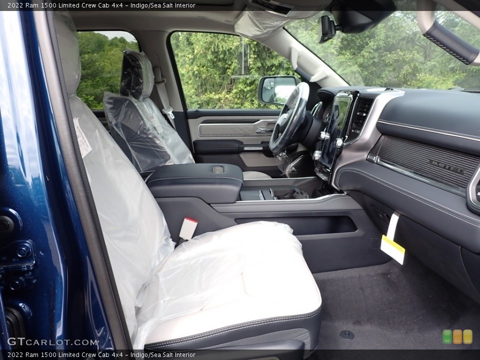 Indigo/Sea Salt Interior Front Seat for the 2022 Ram 1500 Limited Crew Cab 4x4 #144281869