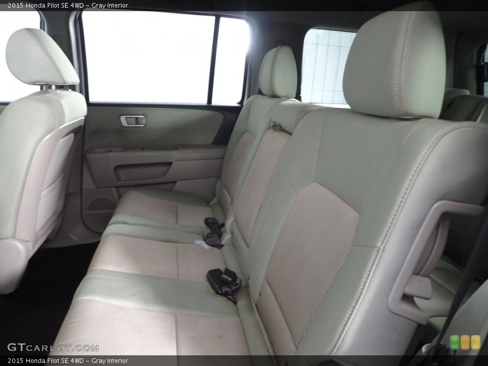 Gray Interior Rear Seat for the 2015 Honda Pilot SE 4WD #144282592