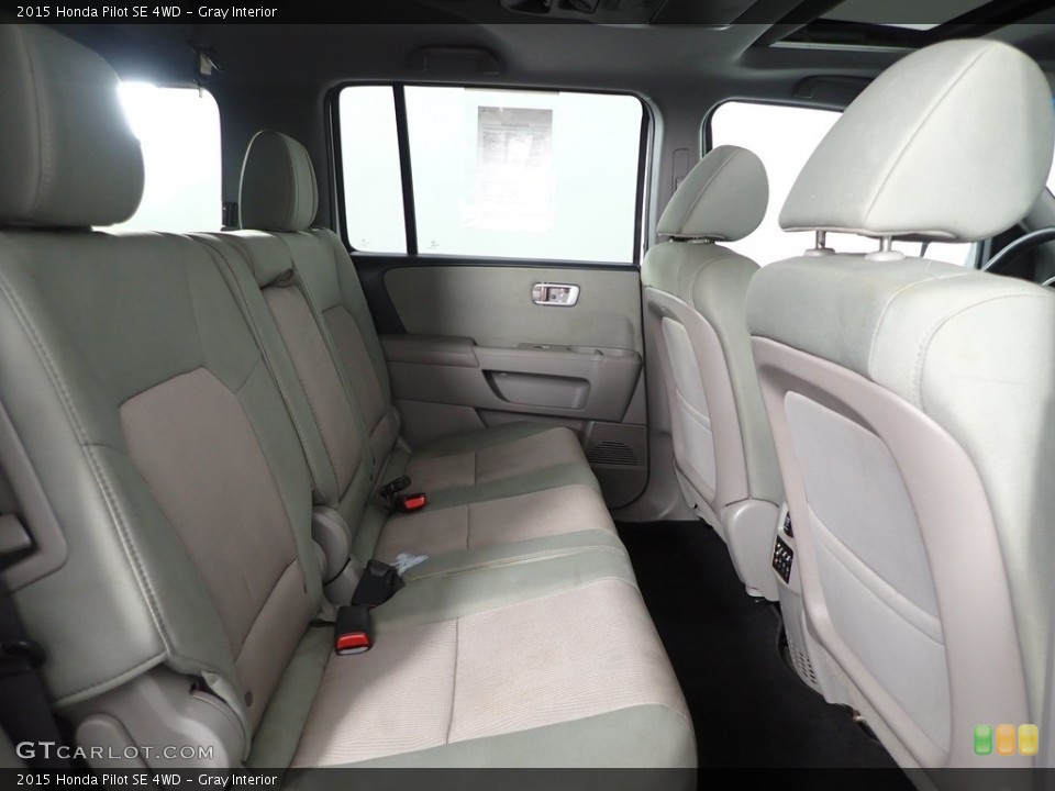 Gray Interior Rear Seat for the 2015 Honda Pilot SE 4WD #144282733
