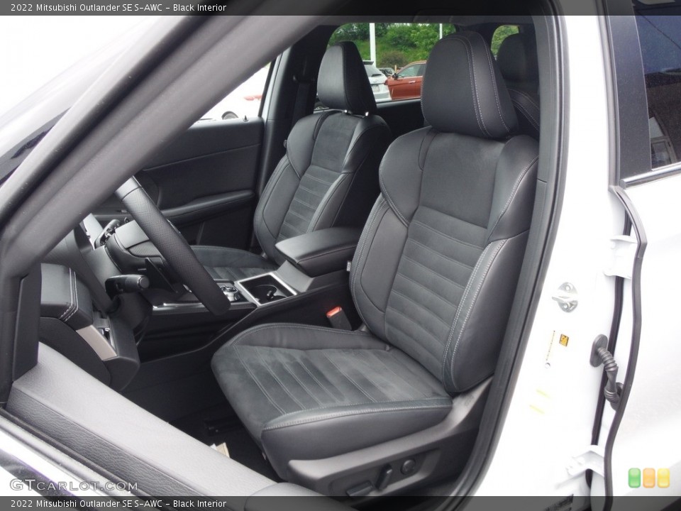 Black Interior Front Seat for the 2022 Mitsubishi Outlander SE S-AWC #144283834