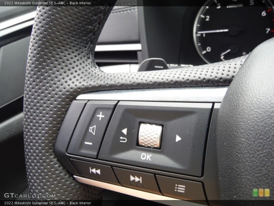 Black Interior Steering Wheel for the 2022 Mitsubishi Outlander SE S-AWC #144283987