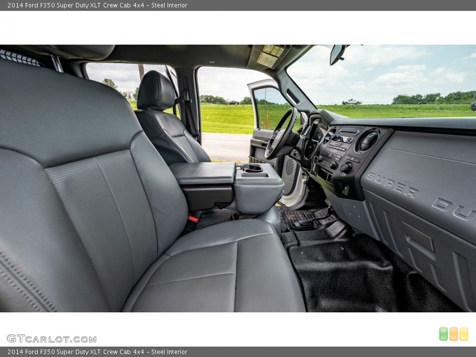 Steel Interior Front Seat for the 2014 Ford F350 Super Duty XLT Crew Cab 4x4 #144285118