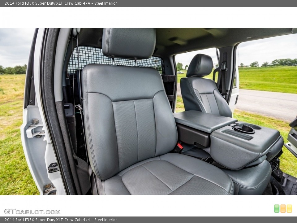 Steel Interior Front Seat for the 2014 Ford F350 Super Duty XLT Crew Cab 4x4 #144285136