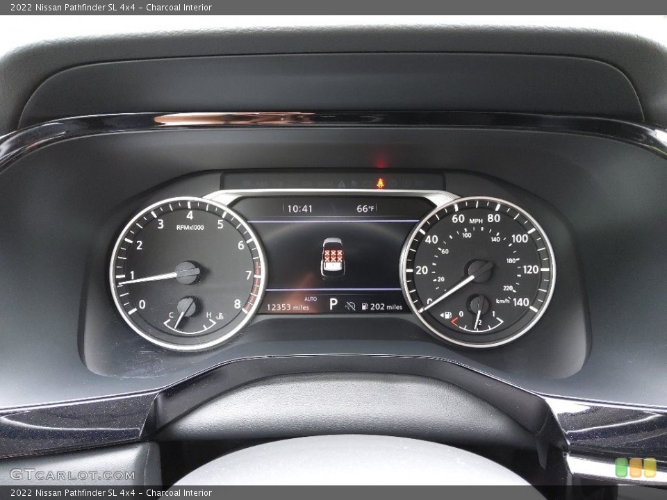 Charcoal Interior Gauges for the 2022 Nissan Pathfinder SL 4x4 #144285718