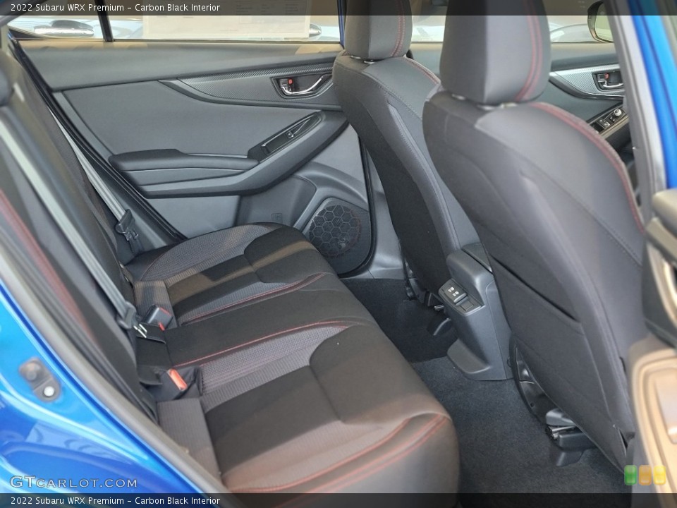 Carbon Black Interior Rear Seat for the 2022 Subaru WRX Premium #144286231