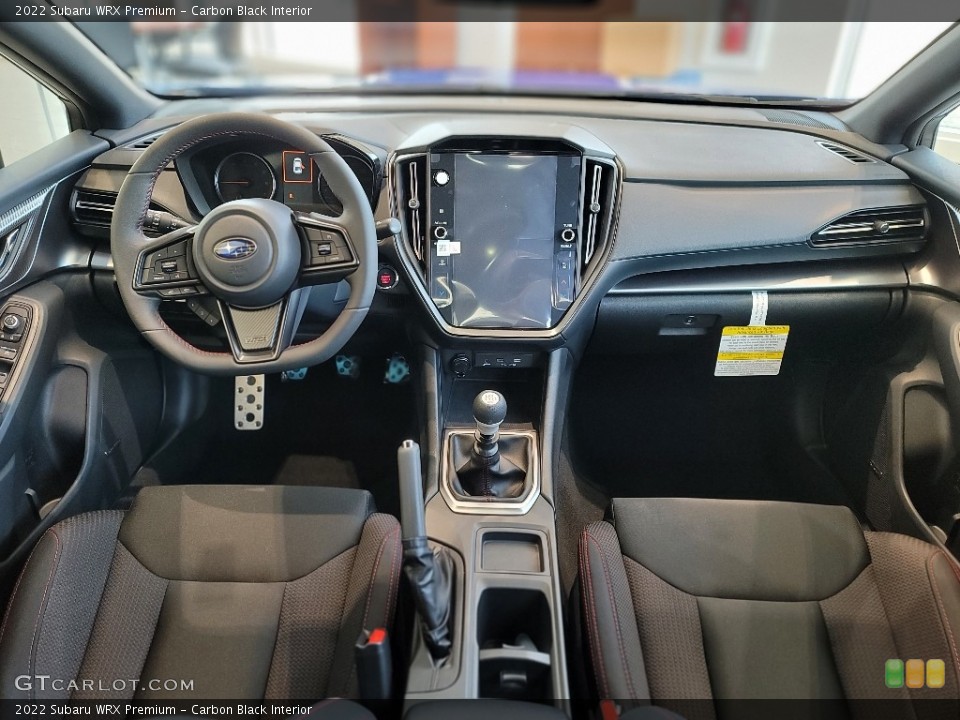 Carbon Black Interior Photo for the 2022 Subaru WRX Premium #144286273