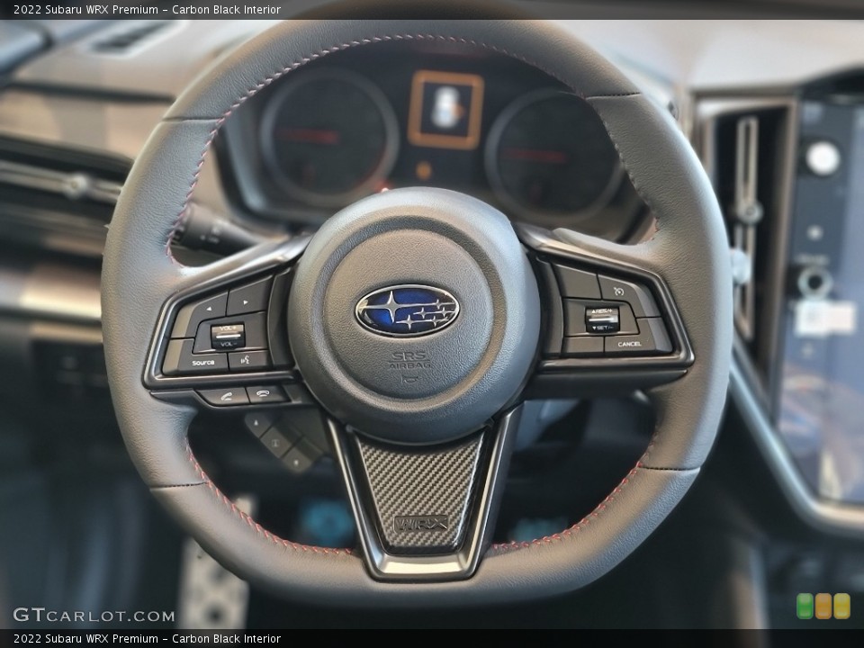 Carbon Black Interior Steering Wheel for the 2022 Subaru WRX Premium #144286297
