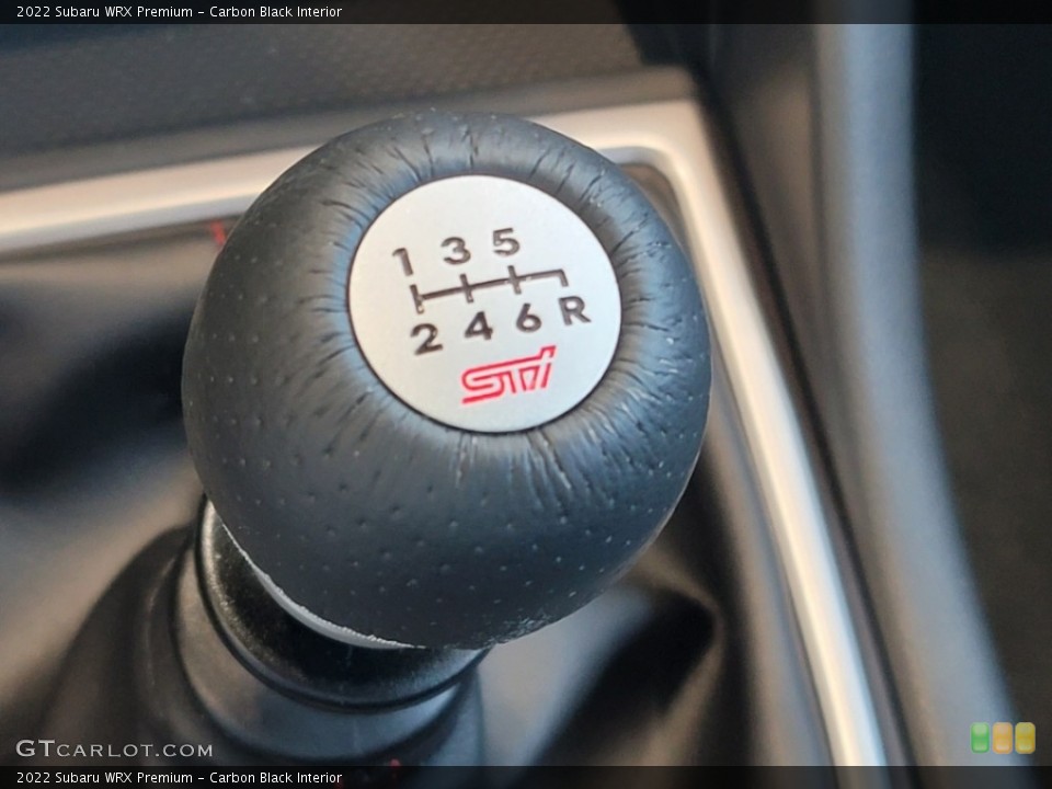 Carbon Black Interior Transmission for the 2022 Subaru WRX Premium #144286366