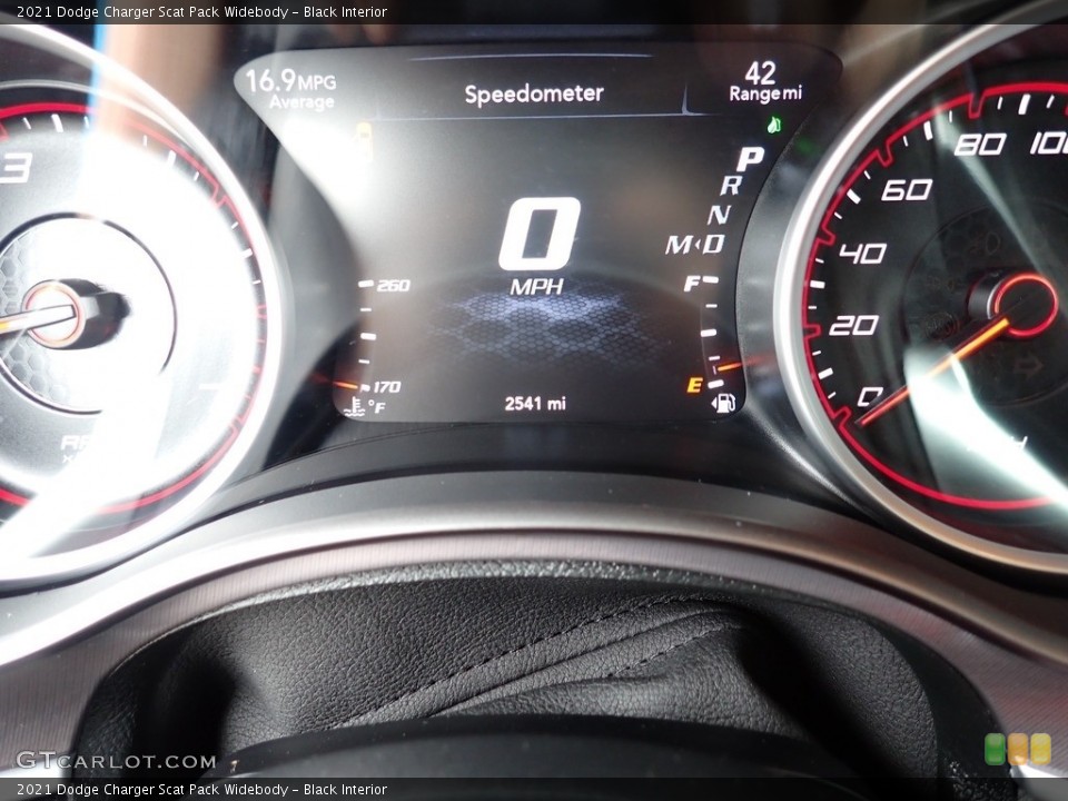 Black Interior Gauges for the 2021 Dodge Charger Scat Pack Widebody #144289285
