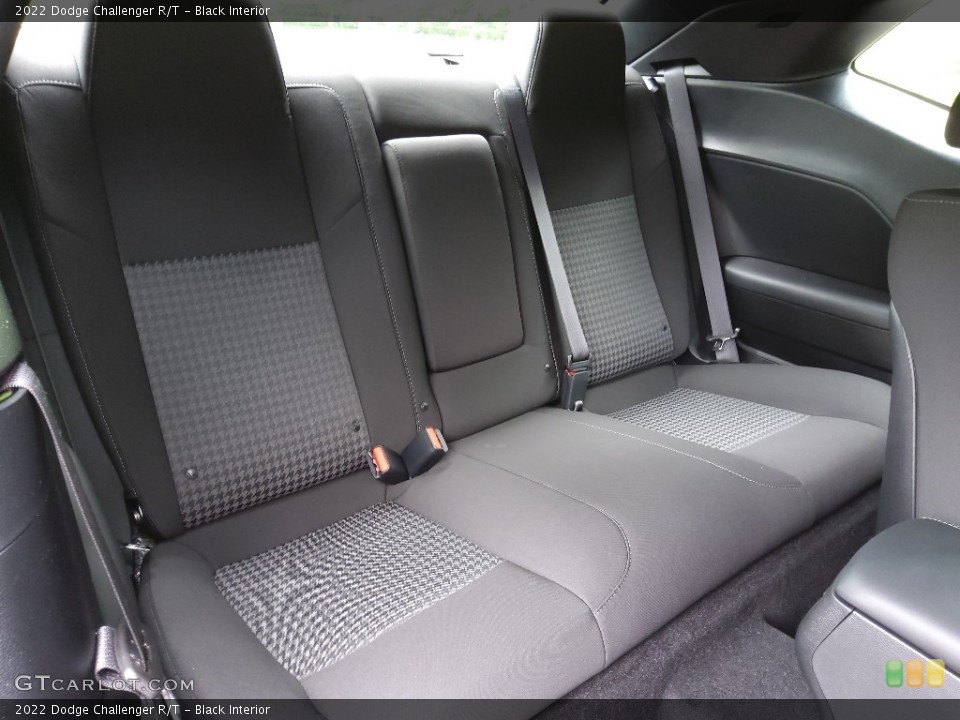 Black Interior Rear Seat for the 2022 Dodge Challenger R/T #144290716