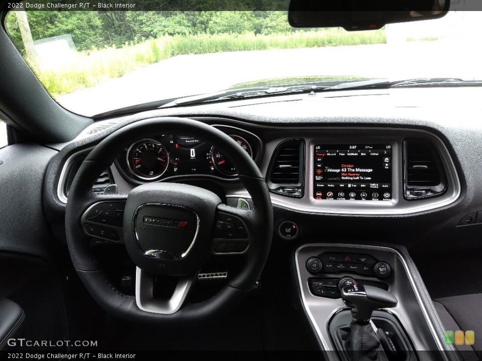 Black Interior Dashboard for the 2022 Dodge Challenger R/T #144290770