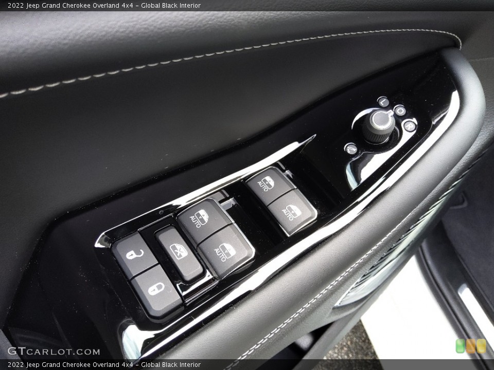 Global Black Interior Controls for the 2022 Jeep Grand Cherokee Overland 4x4 #144291409