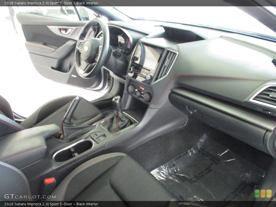 Black Interior Dashboard for the 2018 Subaru Impreza 2.0i Sport 5-Door #144295933