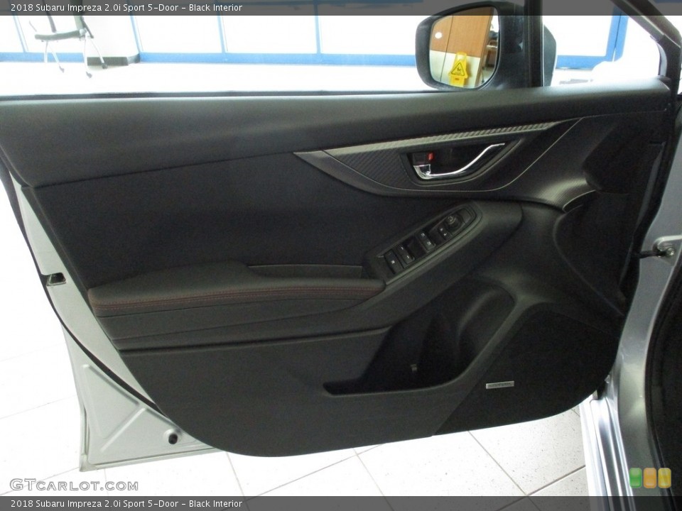 Black Interior Door Panel for the 2018 Subaru Impreza 2.0i Sport 5-Door #144296056